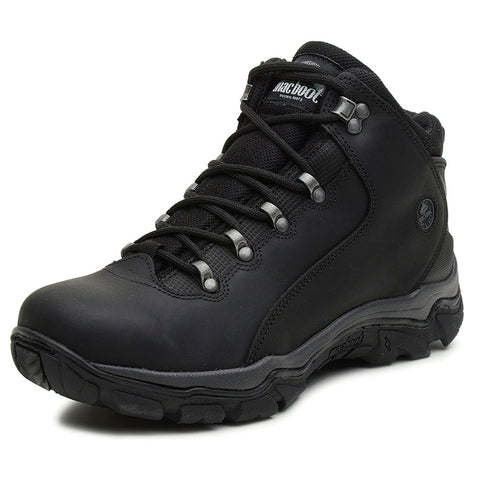 Bota Adventure Cano Alto Macboot Tiê 02 Preto Emborrachado