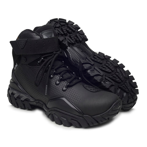 Bota Motors Cano Alto Macboot Rinoceronte 02 Preto Emborrachado