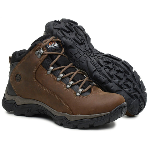 Bota Adventure Cano Alto Macboot Tiê 02 Marrom