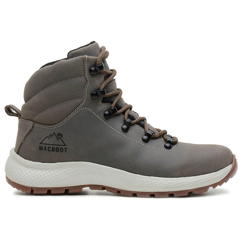 Bota Adventure Cano Alto Macboot Batu 04 Cinza