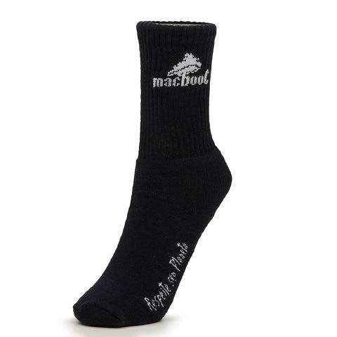 Meia Cano Alto Preta