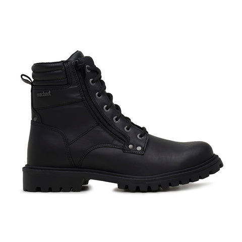 Bota Militar Cano Alto Macboot Cambara 02 Preto Emborrachado