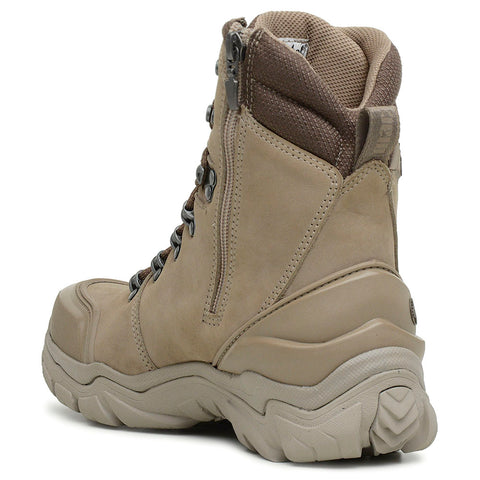 Bota Militar Cano Longo Macboot Guepardo 02 Bege Acinzentado