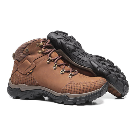 Bota Adventure Cano Alto Macboot Boituva 02Z Marrom