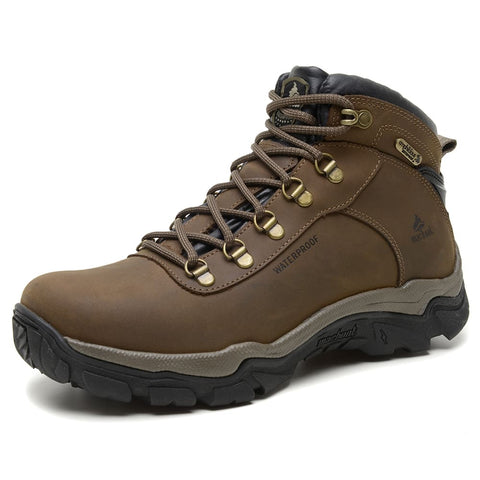 Bota Cano Alto Waterproof Macboot Sanhaço 06 Marrom