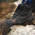 Bota Adventure Cano Alto Macboot Waterproof Flutua Alpes 02 Preto Emborrachado
