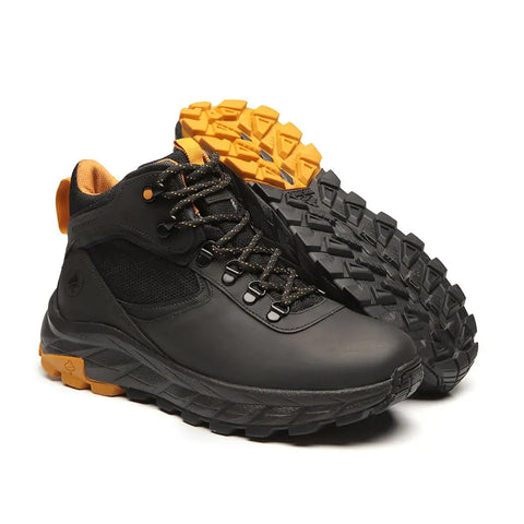 Bota Adventure Cano Alto Macboot Caiana 02 Preto Emborrachado