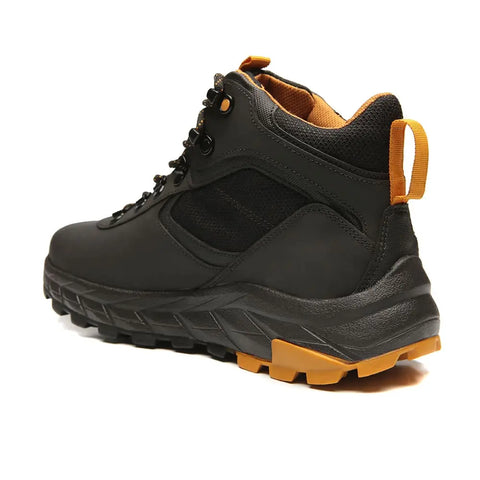 Bota Adventure Cano Alto Macboot Caiana 02 Preto Emborrachado