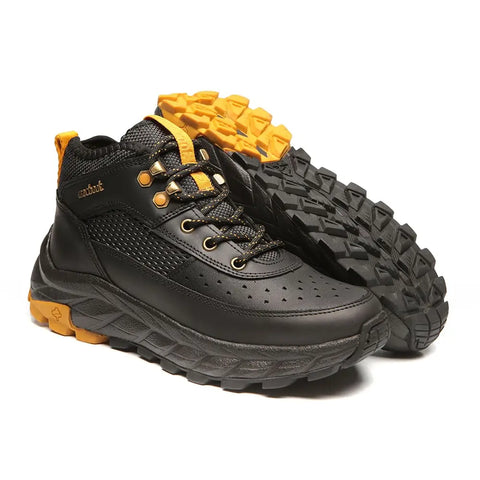 Bota Adventure Cano Alto Macboot Graviola 08 Preto Emborrachado