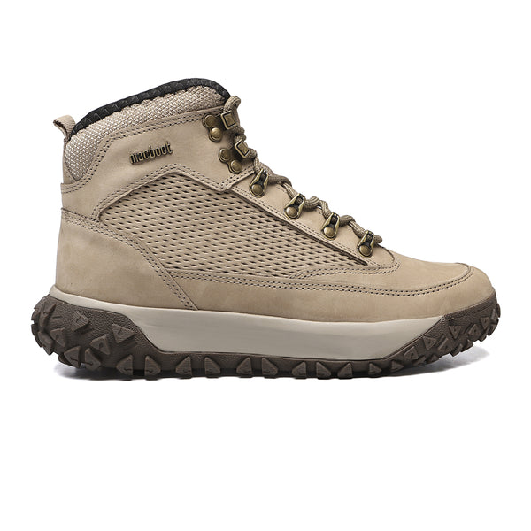Bota Adventure Cano Alto Macboot Bourbon 02Z Bege Acinzentado - vista frontal - Macboot