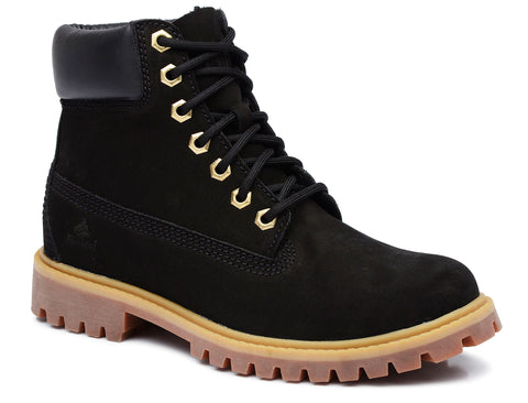 Bota Militar Macboot Cano Alto Lauryn 04 Preto