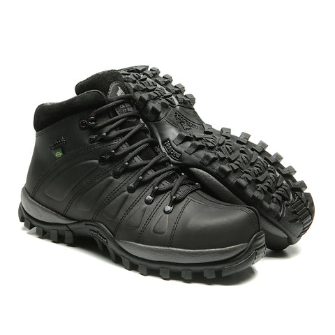 Bota De Segurança Cano Alto Macboot C.A0001 Preto Emborrachado