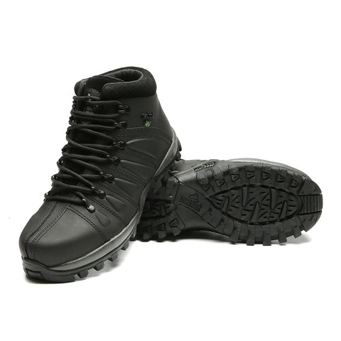 Bota De Segurança Cano Alto Macboot C.A0001 Preto Emborrachado