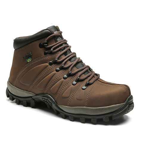 Bota De Segurança Cano Alto Macboot C.A0001 Marrom