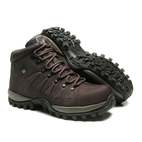 Bota De Segurança Cano Alto Macboot C.A0001 Café