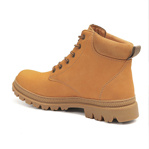 Bota De Segurança Cano Alto Macboot C.A0002 Mostarda