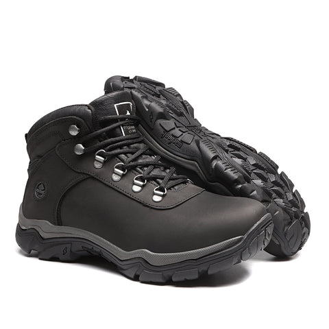 Bota De Segurança Cano Alto Macboot C.A0014 Preto Emborrachado