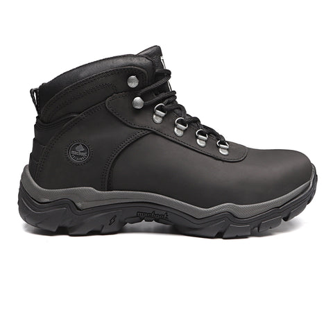 Bota De Segurança Cano Alto Macboot C.A0014 Preto Emborrachado