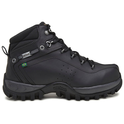 Bota Adventure Cano Alto Macboot Guarani 02 Preto Emborrachado