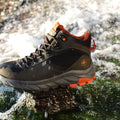 Bota Adventure Cano Alto Macboot Caiana 02 Cinza Escuro