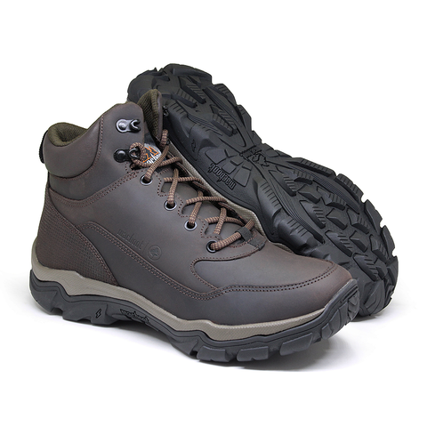 Bota Adventure Cano Alto Macboot Carnaúba 02 Café