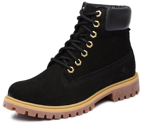 Bota Militar Macboot Cano Alto Lauryn 04 Preto
