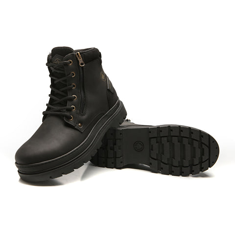 Bota Militar Cano Alto Macboot Cumaru 06 Preto Emborrachado