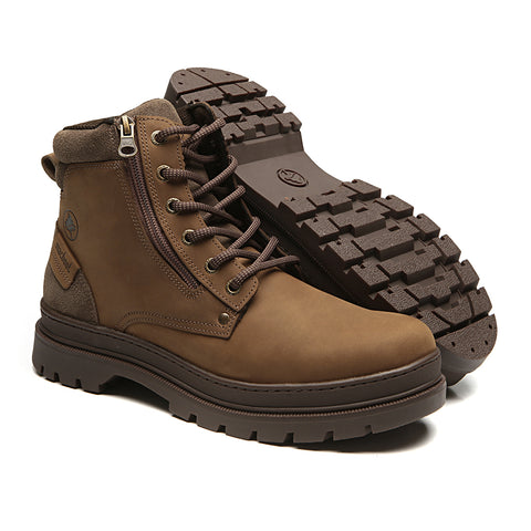 Bota Militar Cano Alto Macboot Cumaru 06 Marrom