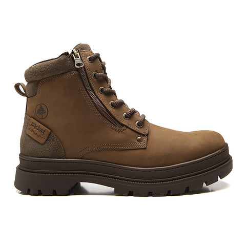 Bota Militar Cano Alto Macboot Cumaru 06 Marrom