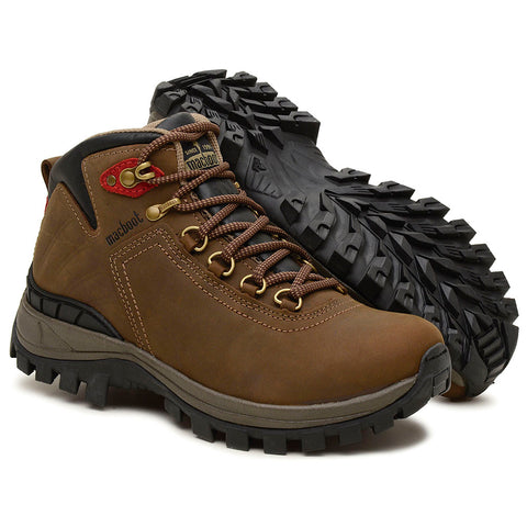 Bota Adventure Cano Alto Macboot Acari 08 Marrom