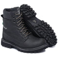 Bota Militar Cano Alto Macboot Papoula 08 Preto Emborrachado