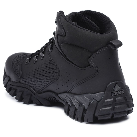 Bota Motors Cano Alto Macboot XDEZ 02 Preto Emborrachado