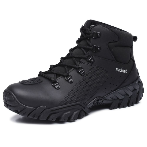 Bota Motors Cano Alto Macboot XDEZ 02 Preto Emborrachado