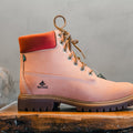 Bota Militar Macboot Cano Alto Lauryn 04 Rosa