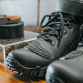 Bota Motors Cano Alto Macboot Rinoceronte 02 Preto Emborrachado