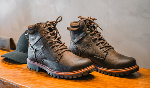 Bota Vintage Cano Alto Macboot Tarma 02 Café Masculino, Bota