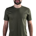 Camiseta Básica Masculina Macboot Verde Oliva