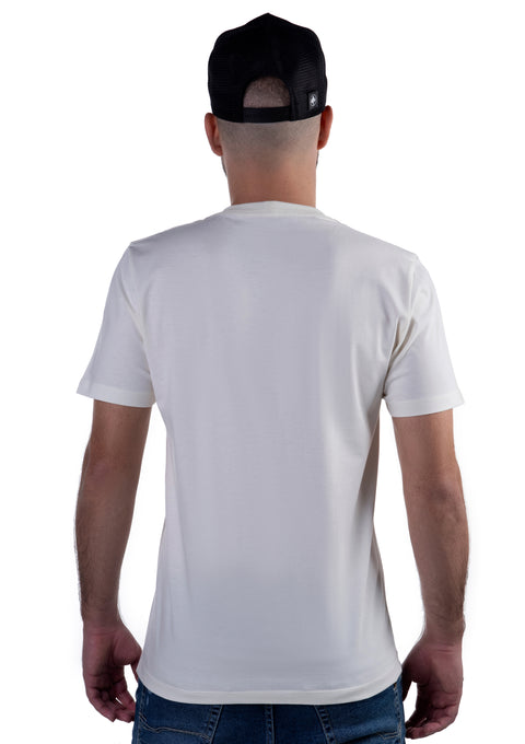 Camiseta Básica Masculina Macboot Off White