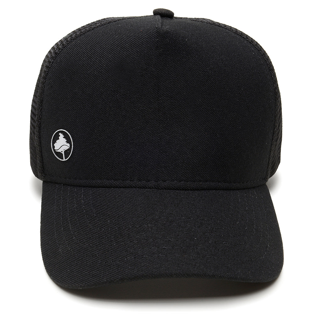 Boné Macboot Trucker Preto - vista frontal - Macboot
