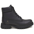 Bota Militar Macboot Cano Alto Lauryn 04 Preto Emborrachado
