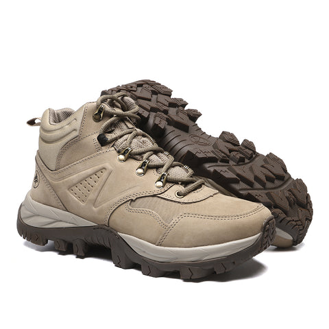 Bota Adventure Cano Alto Macboot Ember 02 Bege Acinzentado
