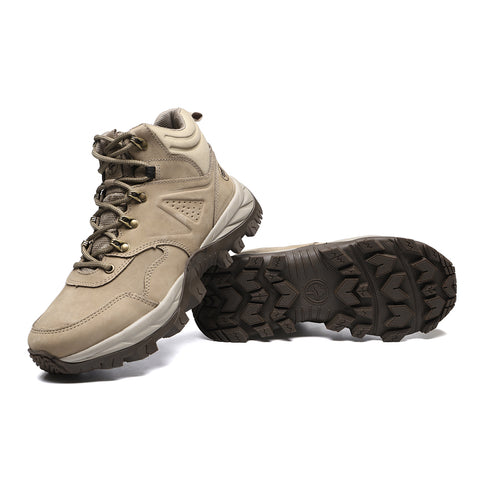 Bota Adventure Cano Alto Macboot Ember 02 Bege Acinzentado