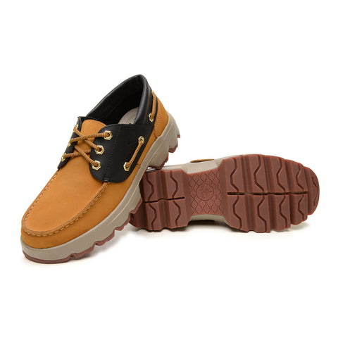 Sapato Boat Macboot Ebano 01 Mostarda - detalhe interno - Macboot