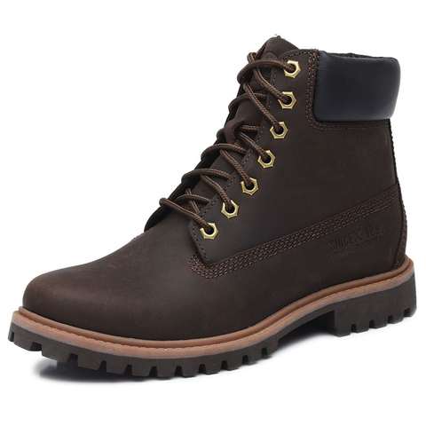 Bota Militar Cano Alto Macboot Bronx Vidigal 02 Café