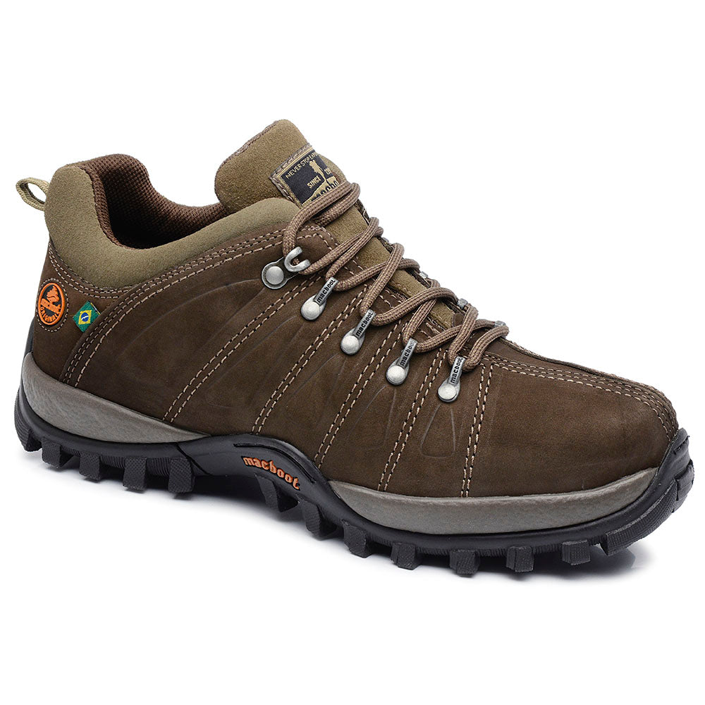 MANIMARIS queue （クー）nubuck choco Tênis Adventure Macboot Uirapuru 01 Marrom Escuro