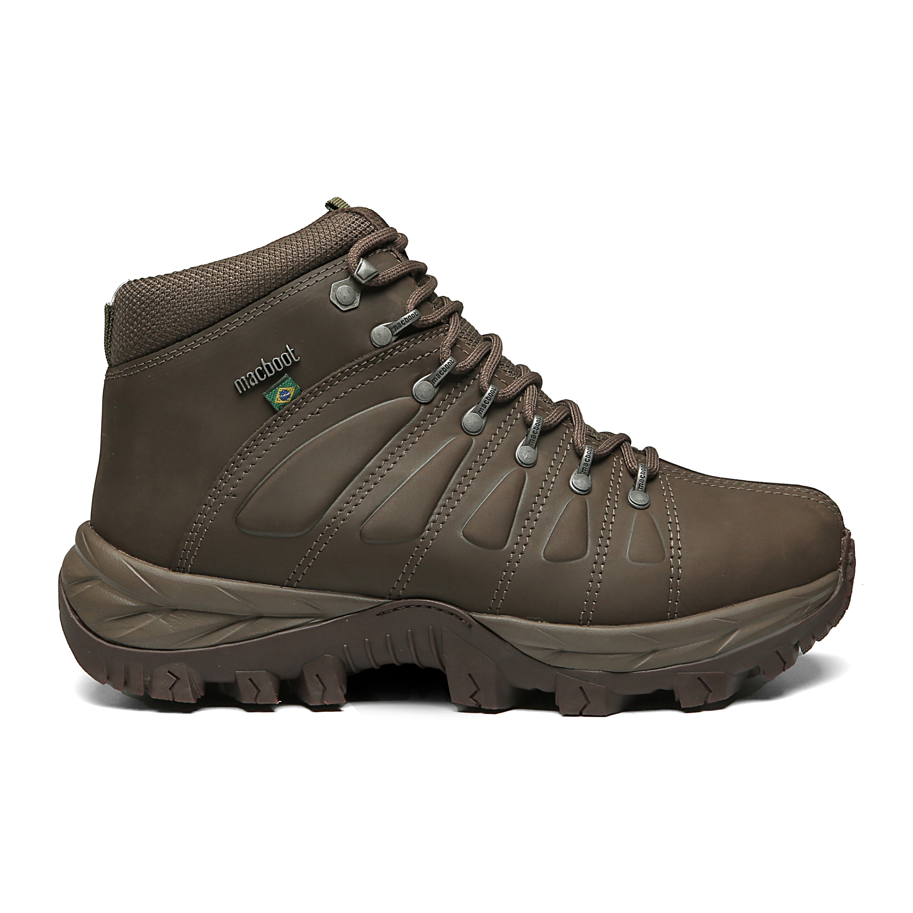 Bota Adventure Cano Alto Macboot Harpia 02Z Cinza | Macboot