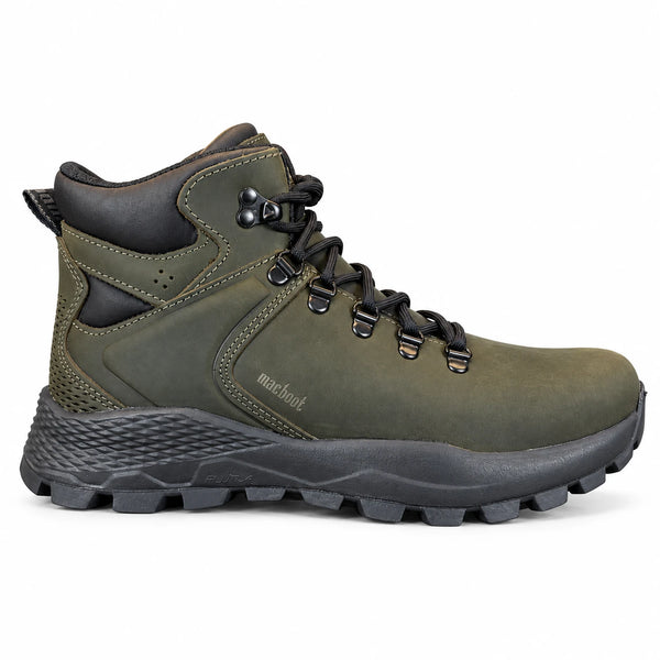 Bota Adventure Cano Alto Macboot Imeri 02 Verde Musgo - lateral