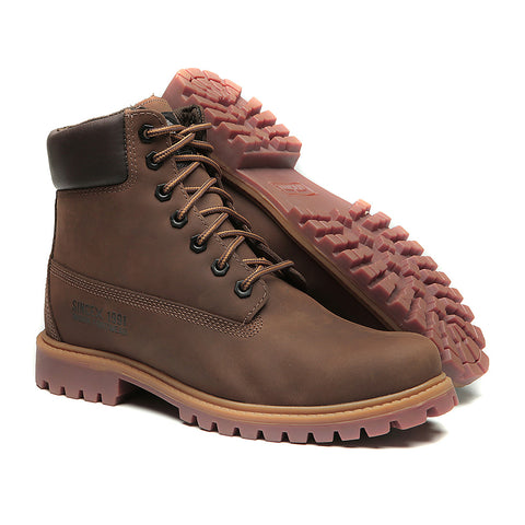 Bota De Segurança Cano Alto Macboot C.A0011 Marrom