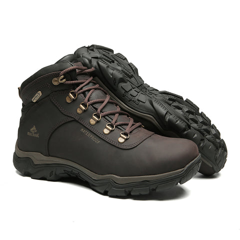 Bota Cano Alto Waterproof Macboot Sanhaço 06 Café