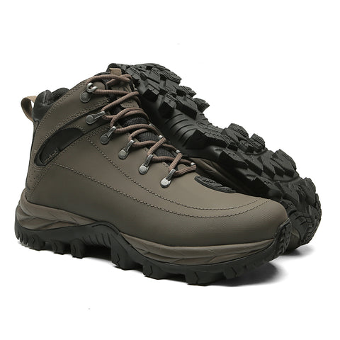 Bota Motors Cano Alto Macboot Musgo 02 Marrom Escuro